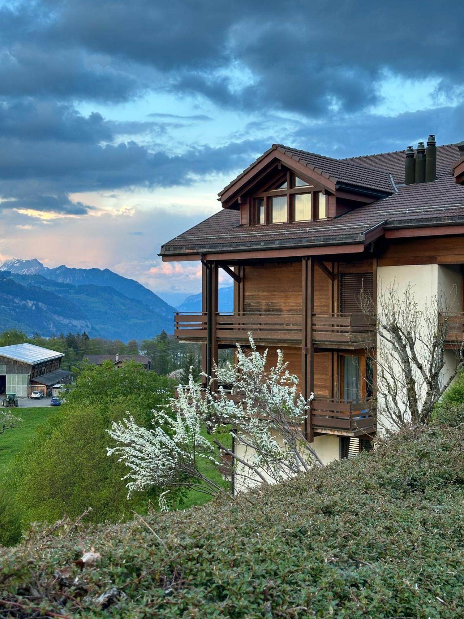 Hotel Aeschipark Aeschi Bei Spiez Exterior photo